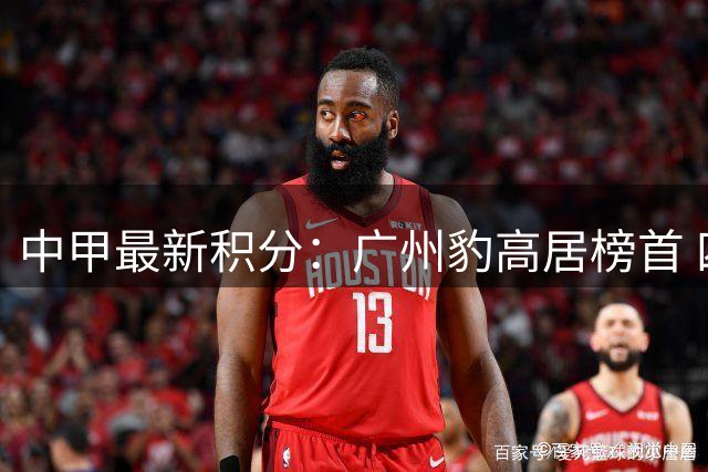 中甲最新积分：广州豹高居榜首 四队紧咬第二集团